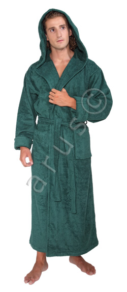 HOOD'N FULL BATHROBE from Luxury style bathrobes, for women and for men