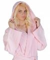 Women Hooded Classic Bathrobe