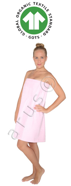 women organic cotton bath wrap